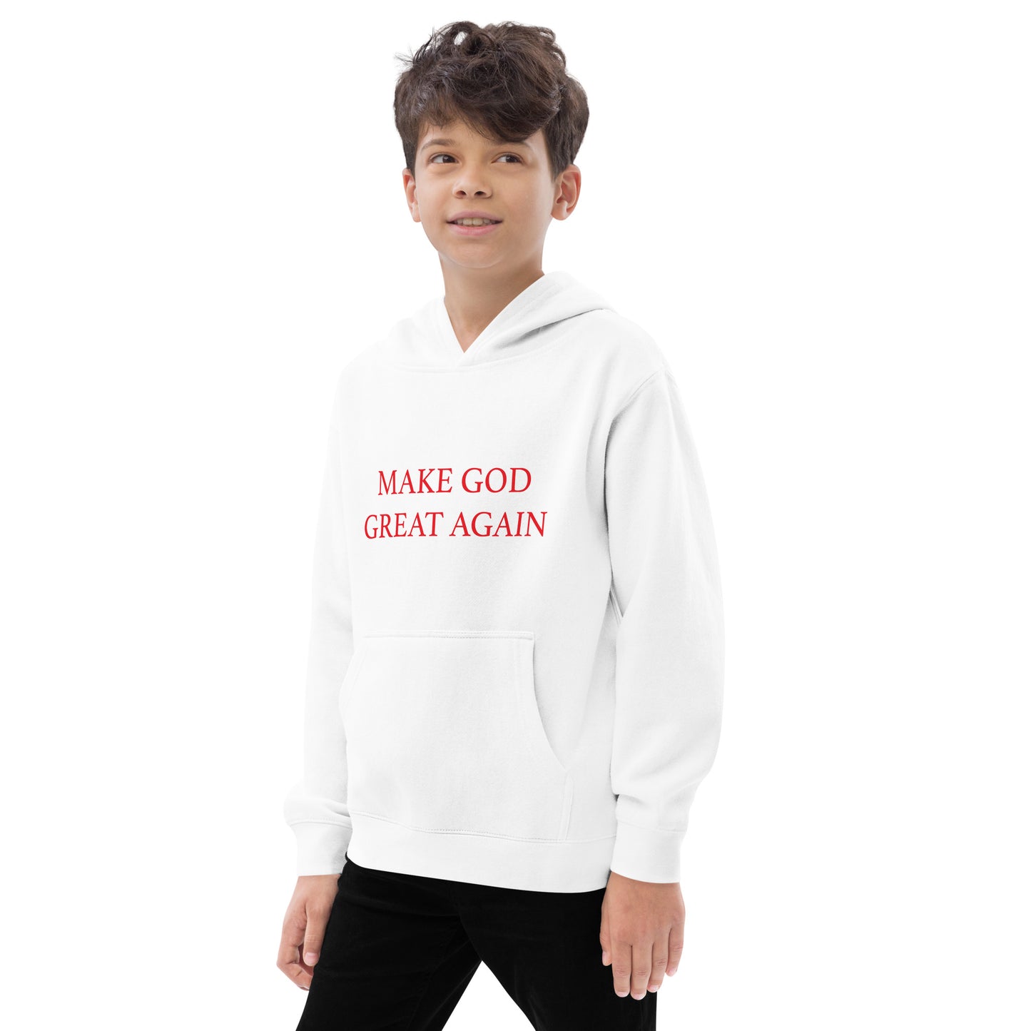 Youth fleece hoodie
