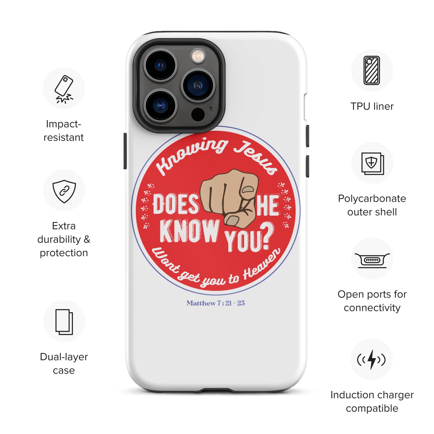 Tough iPhone case