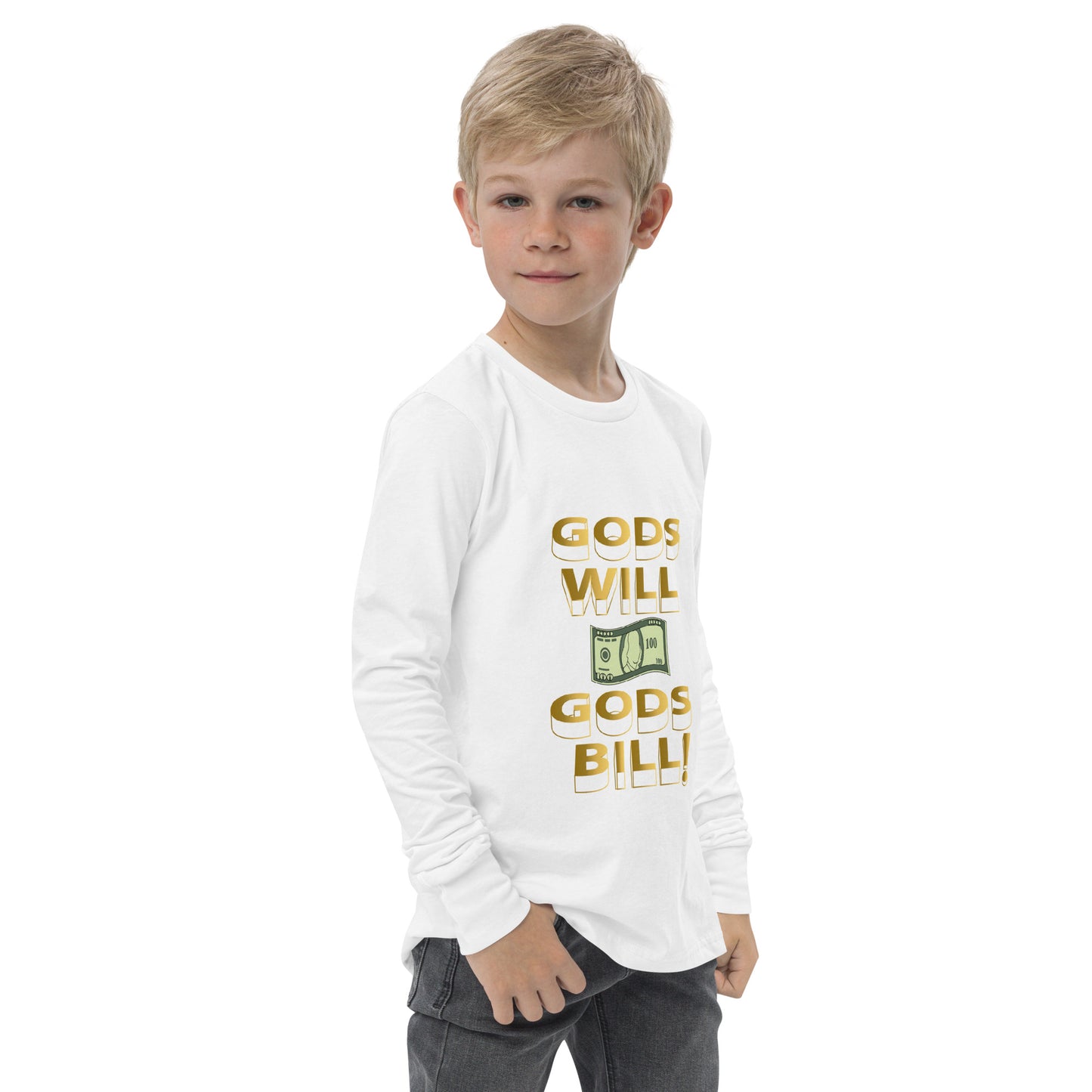Youth long sleeve tee