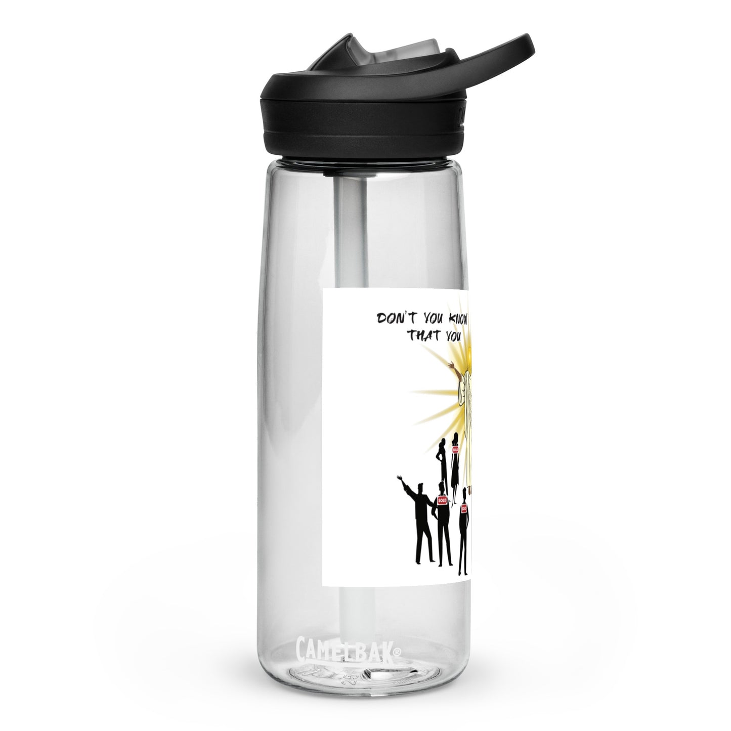 Sports water bottle