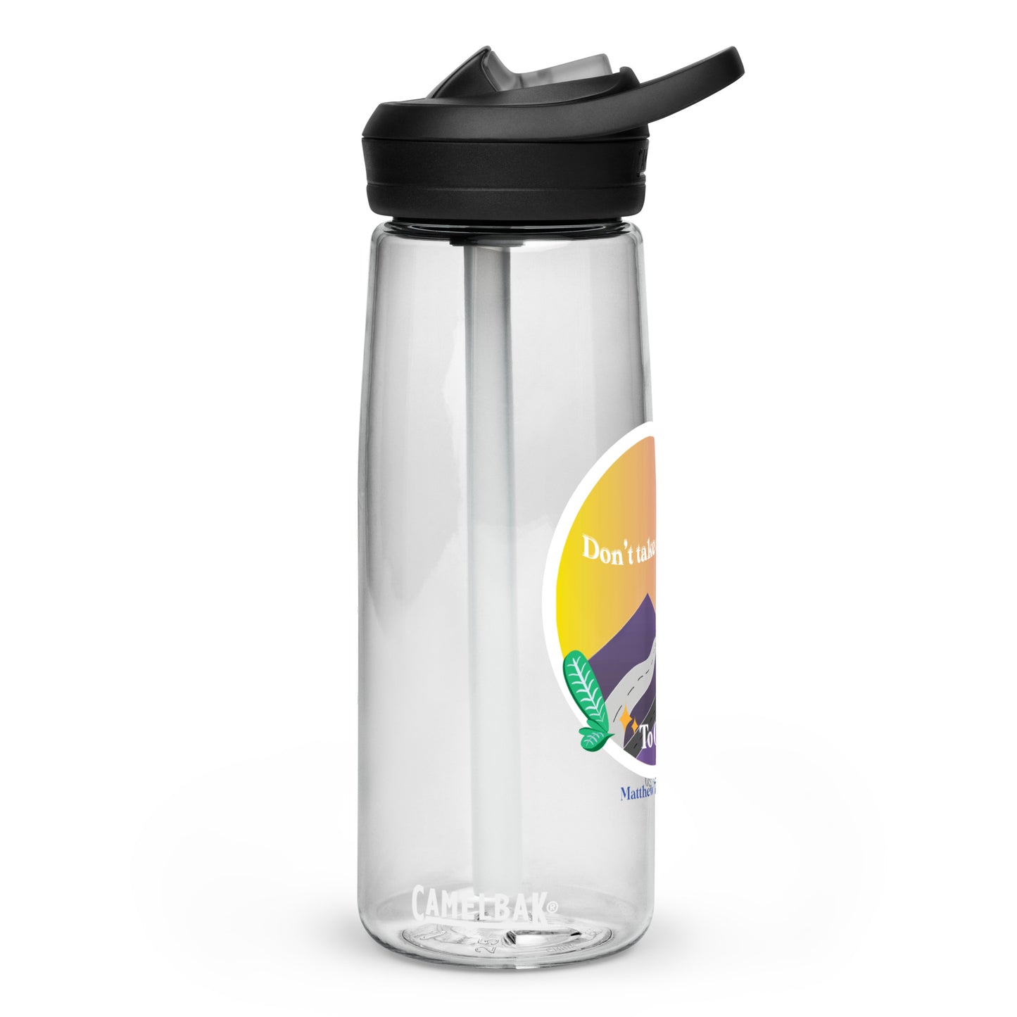Sports water bottle