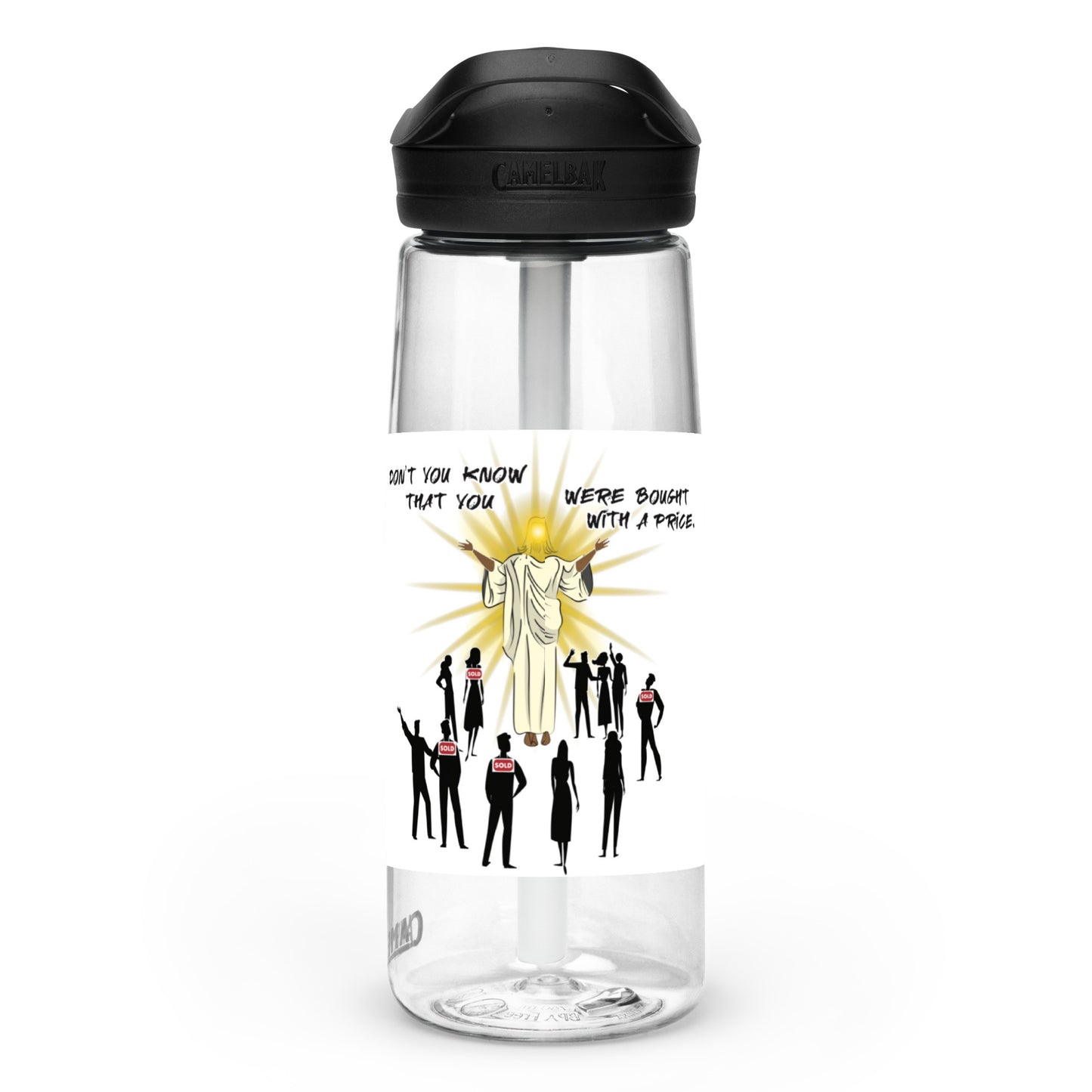 Sports water bottle