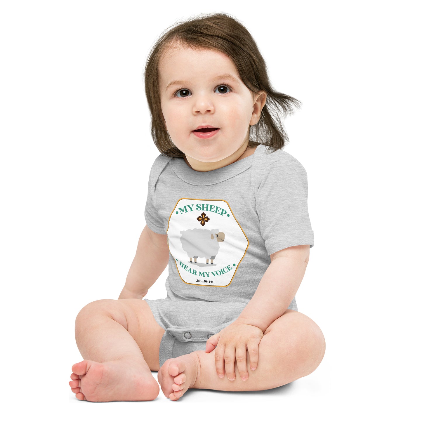 Baby short sleeve one piece