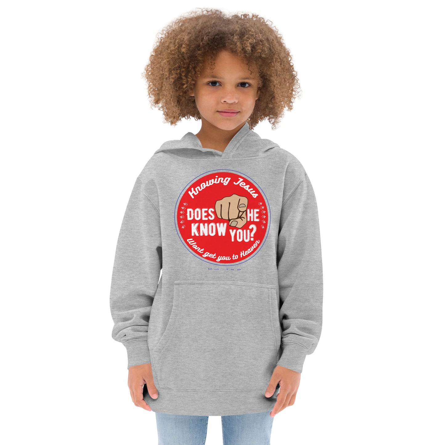 Youth fleece hoodie