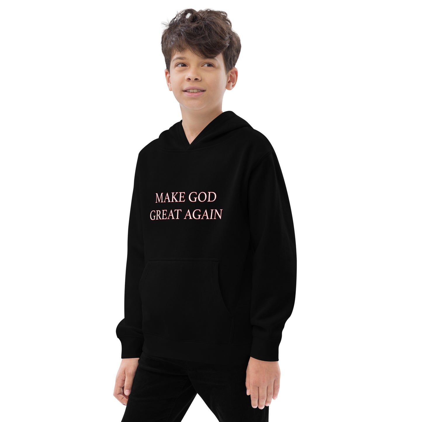 Youth fleece hoodie