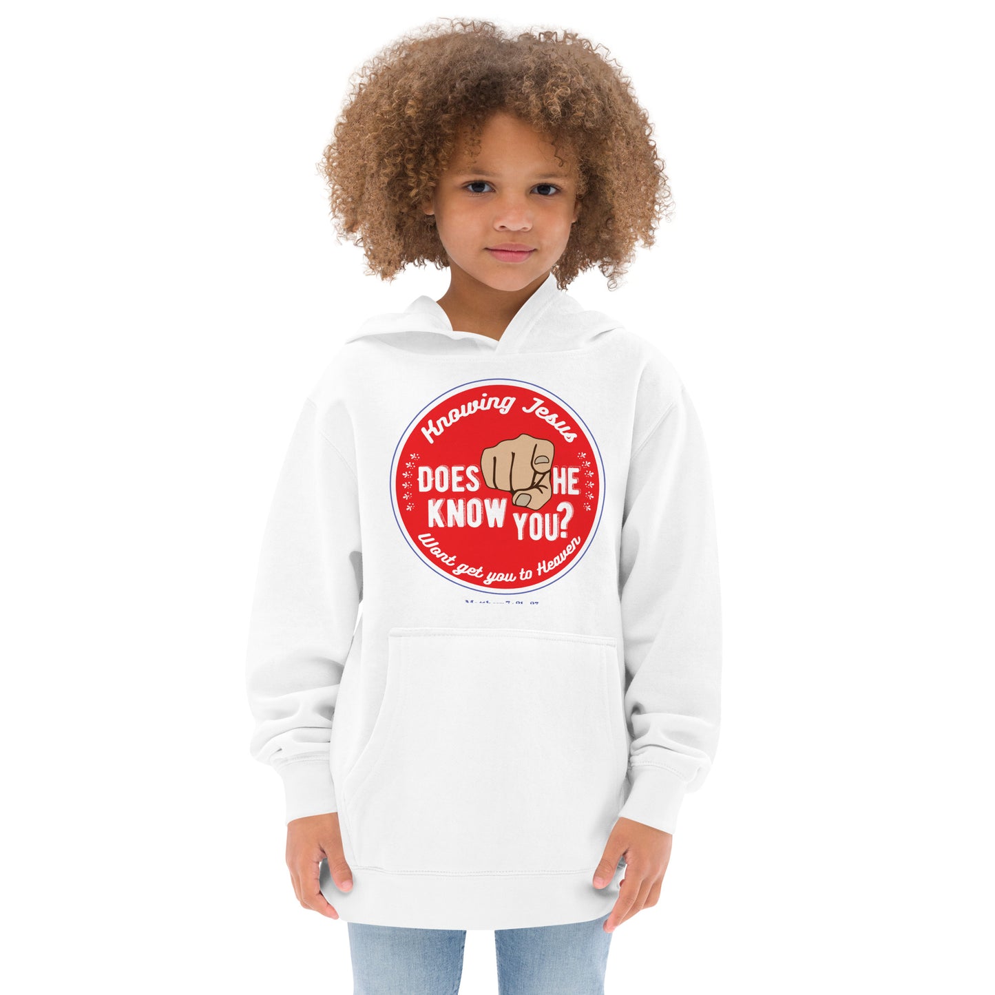 Youth fleece hoodie