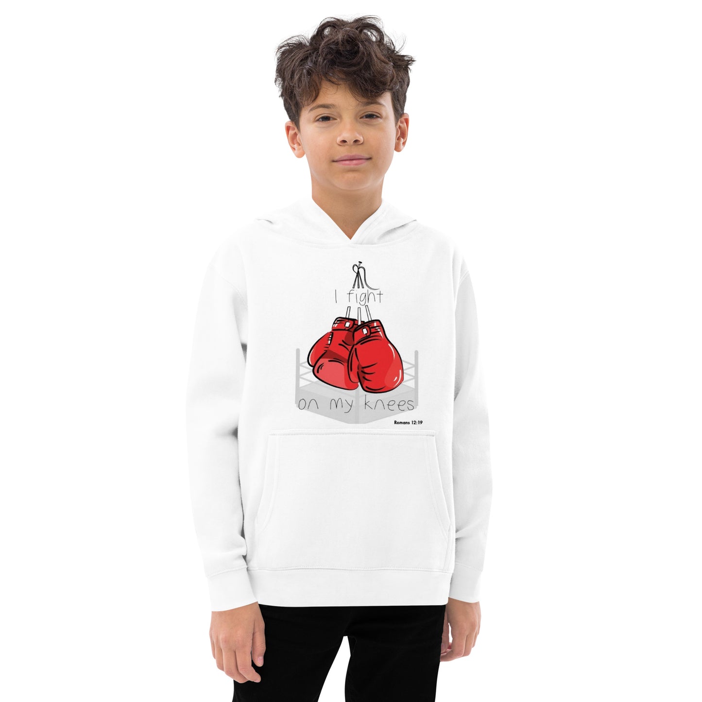 Youth fleece hoodie