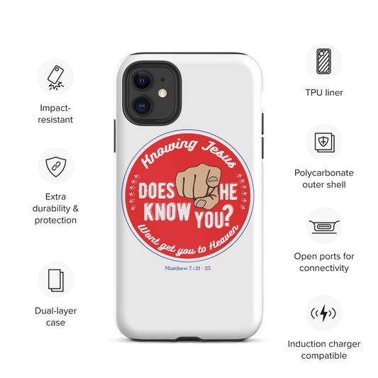 Tough iPhone case