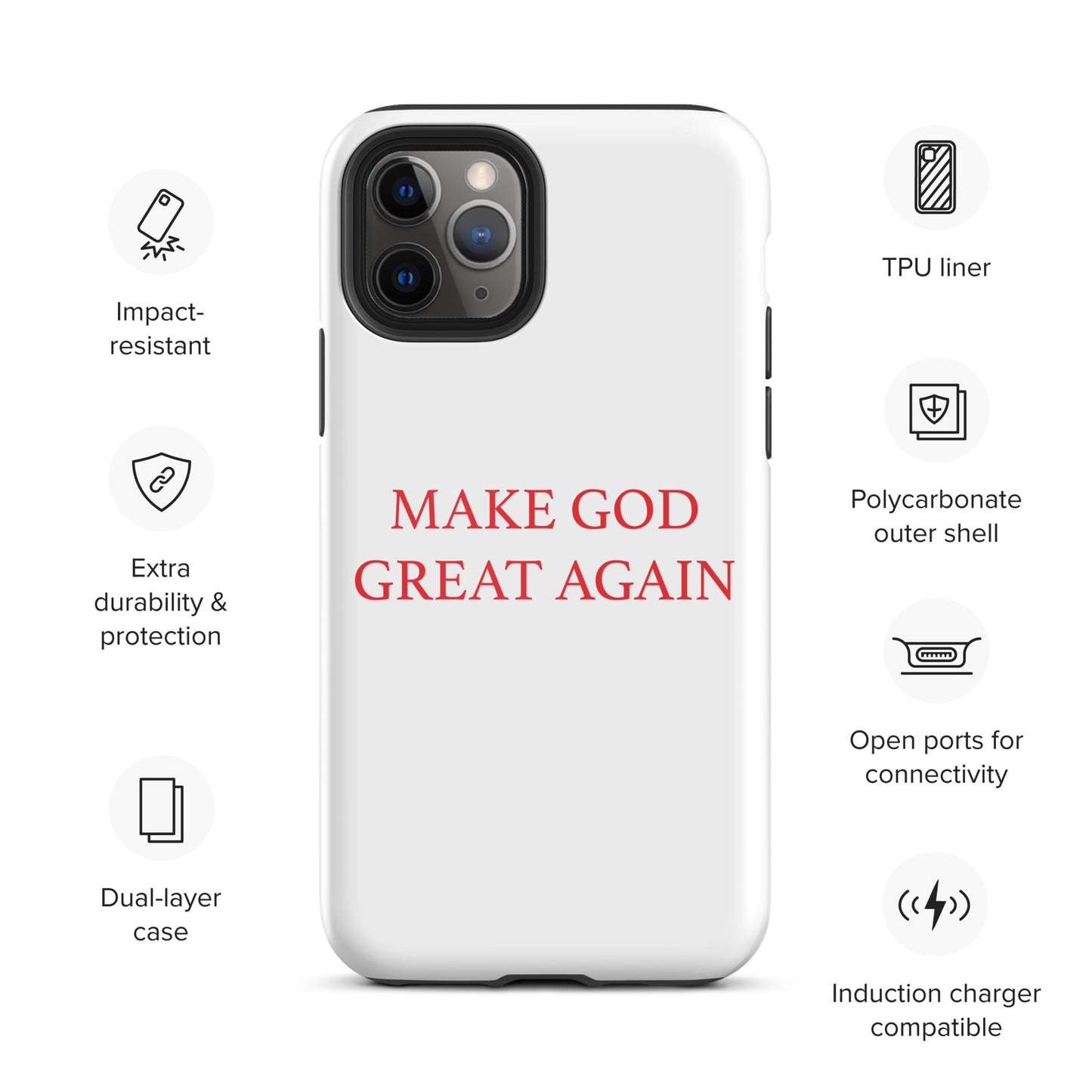 Tough iPhone case