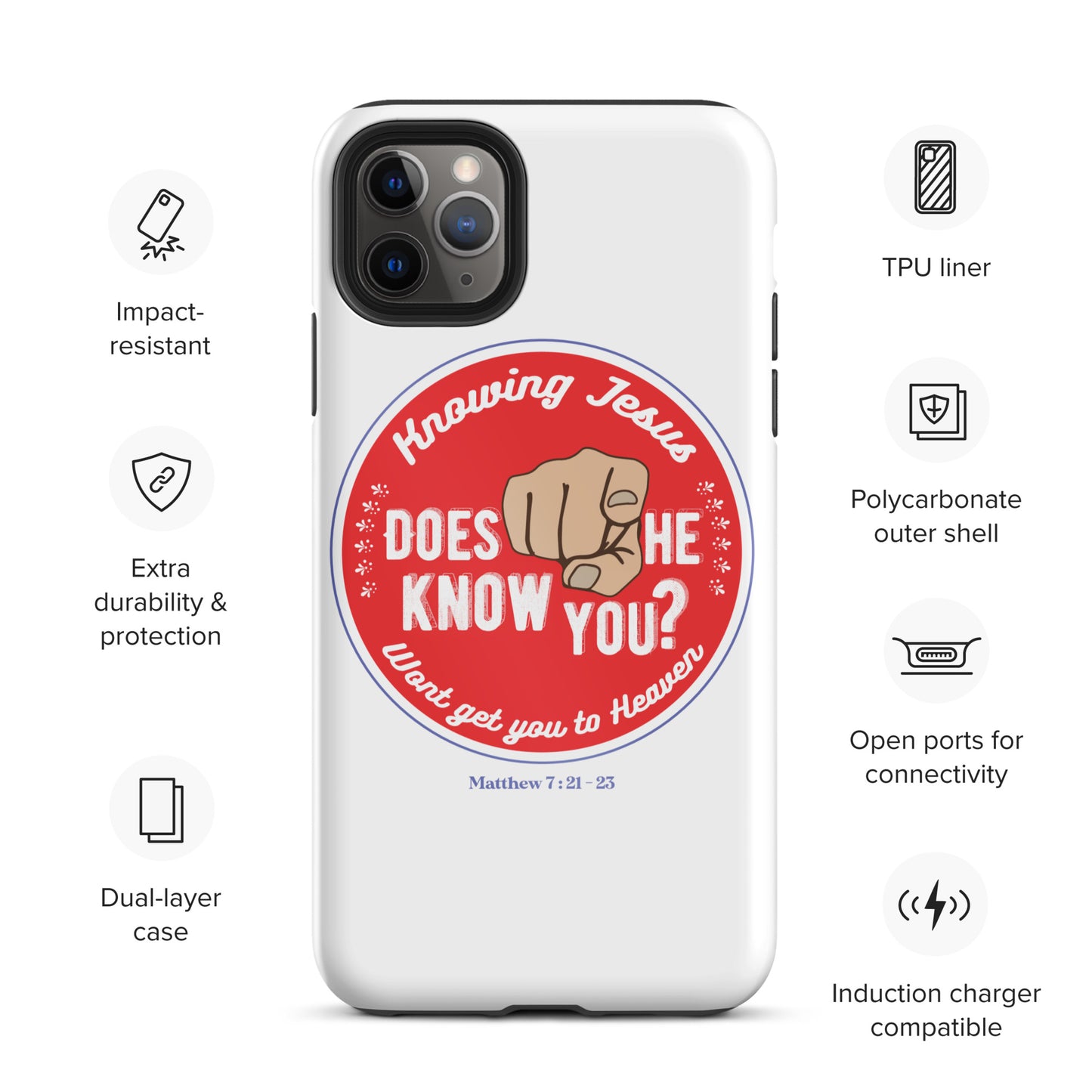 Tough iPhone case