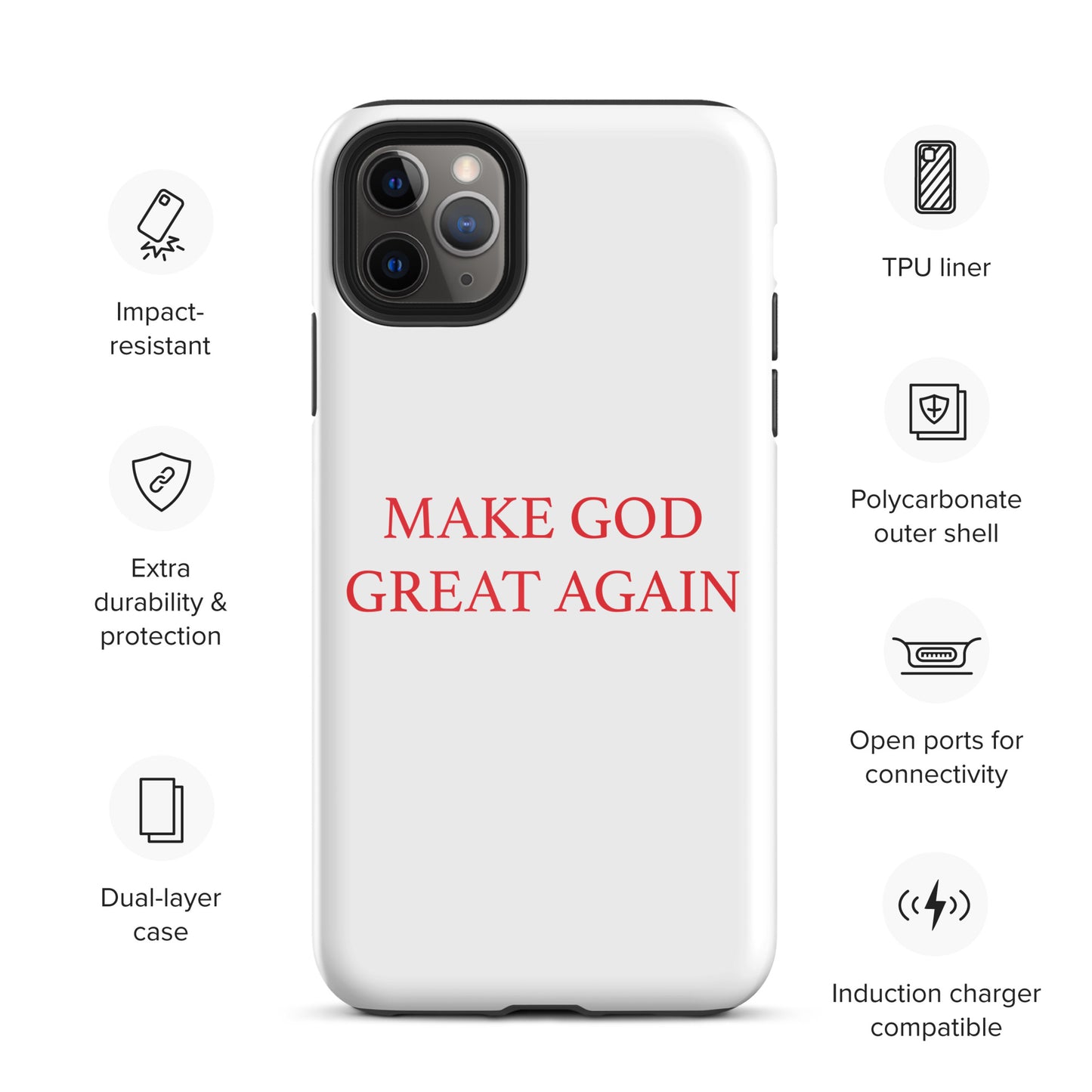 Tough iPhone case