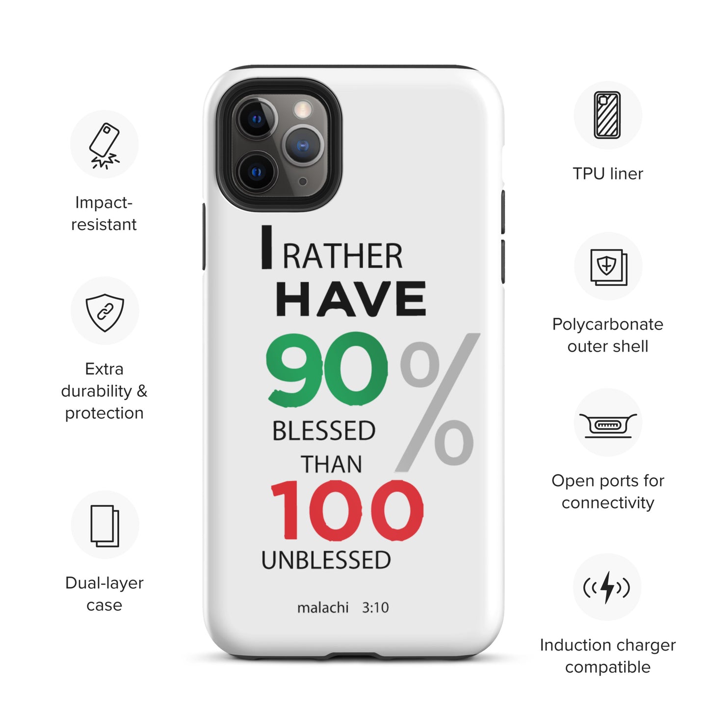 Tough iPhone case