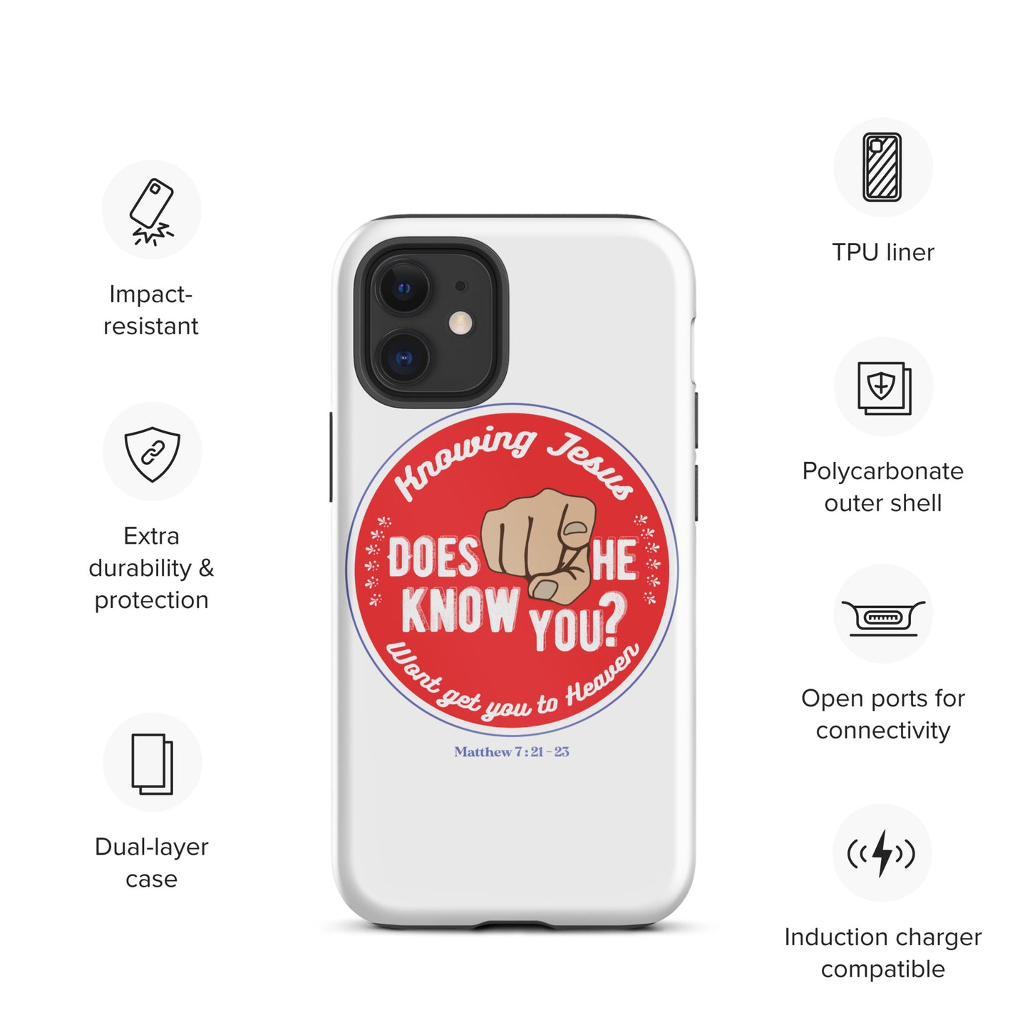 Tough iPhone case