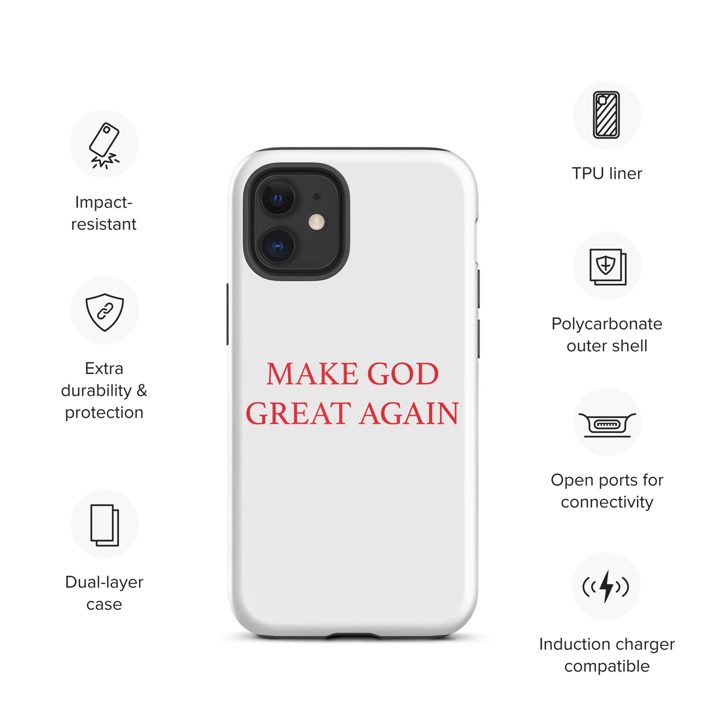Tough iPhone case