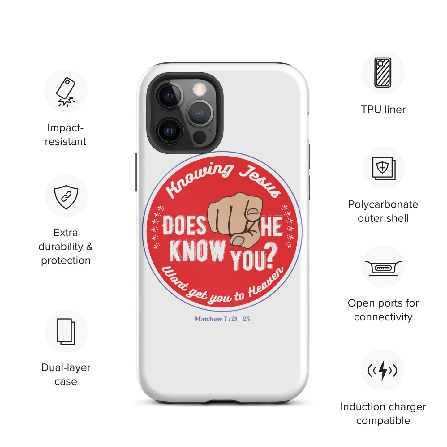 Tough iPhone case