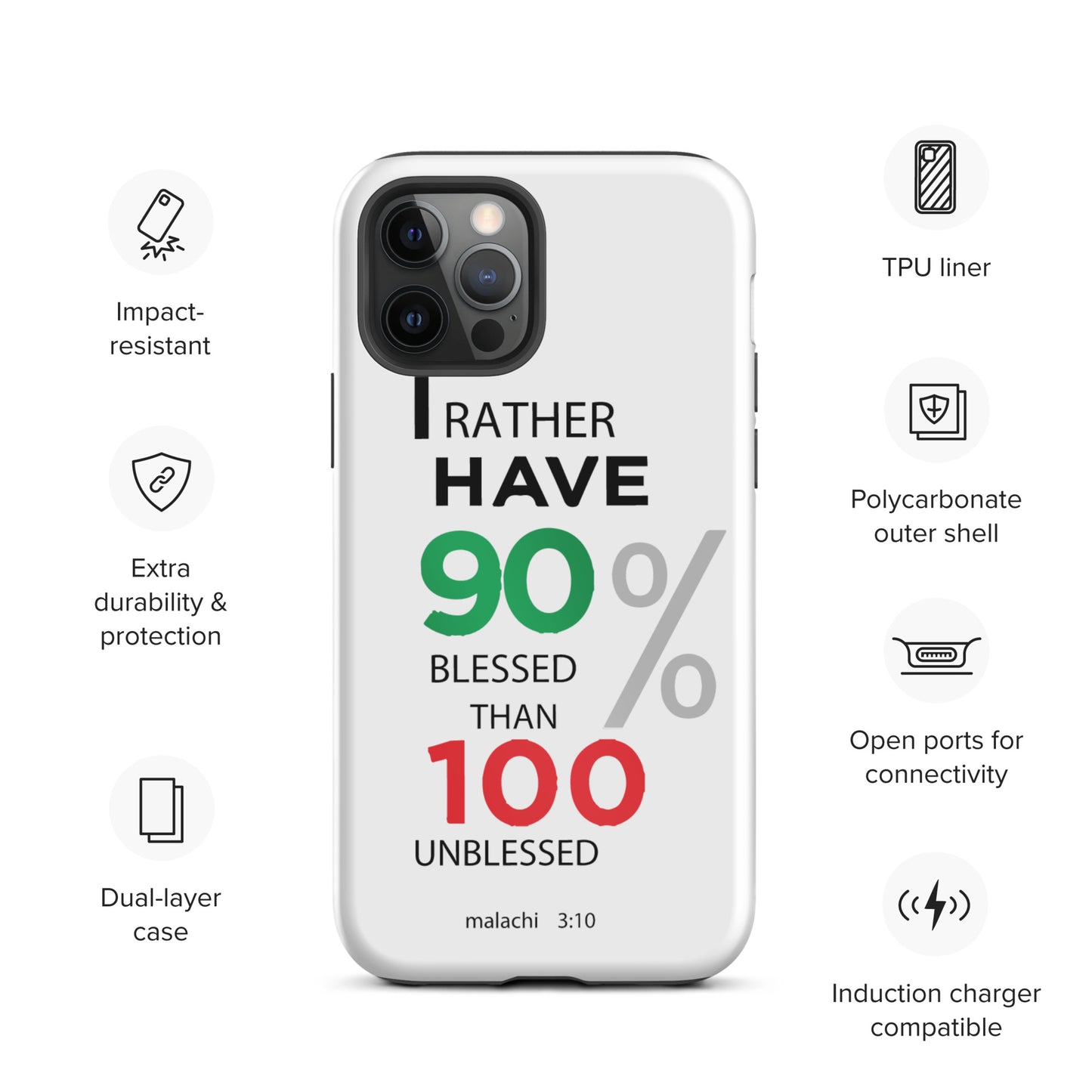 Tough iPhone case