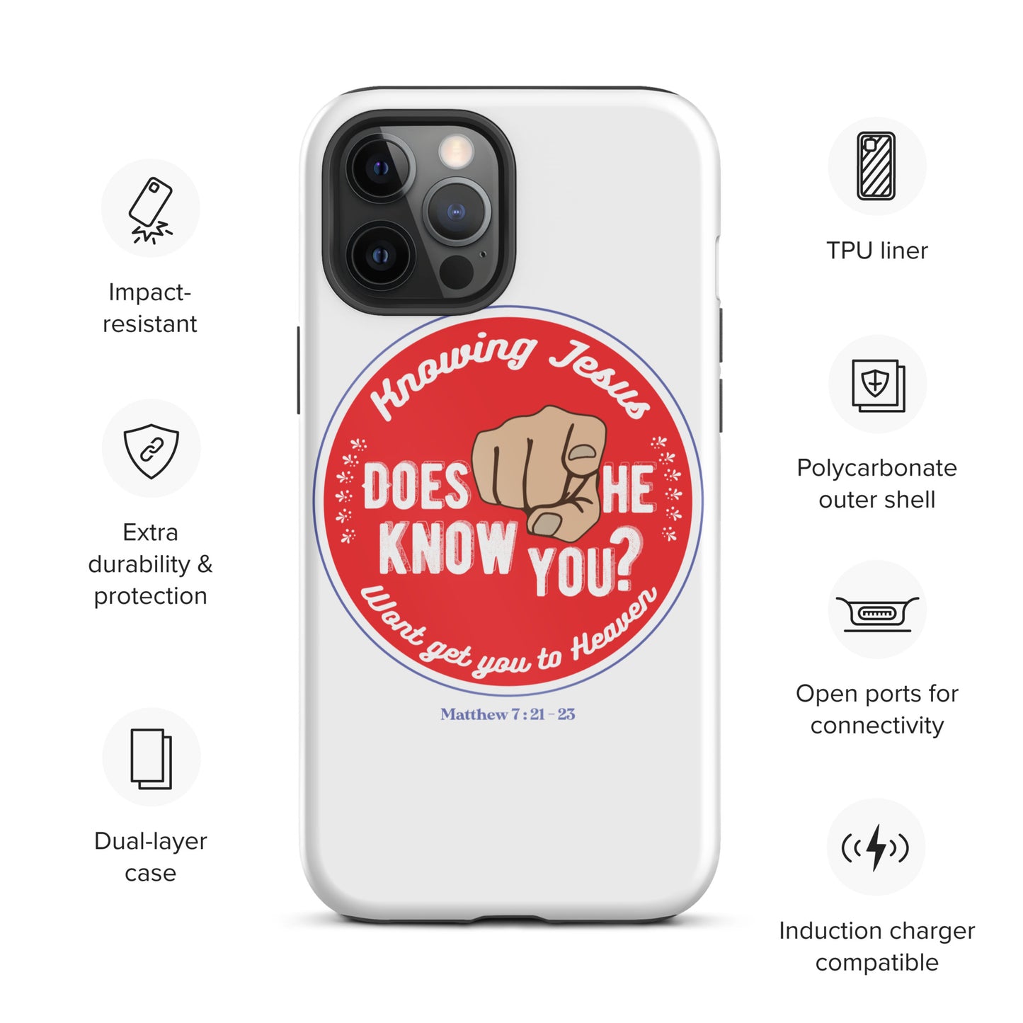 Tough iPhone case