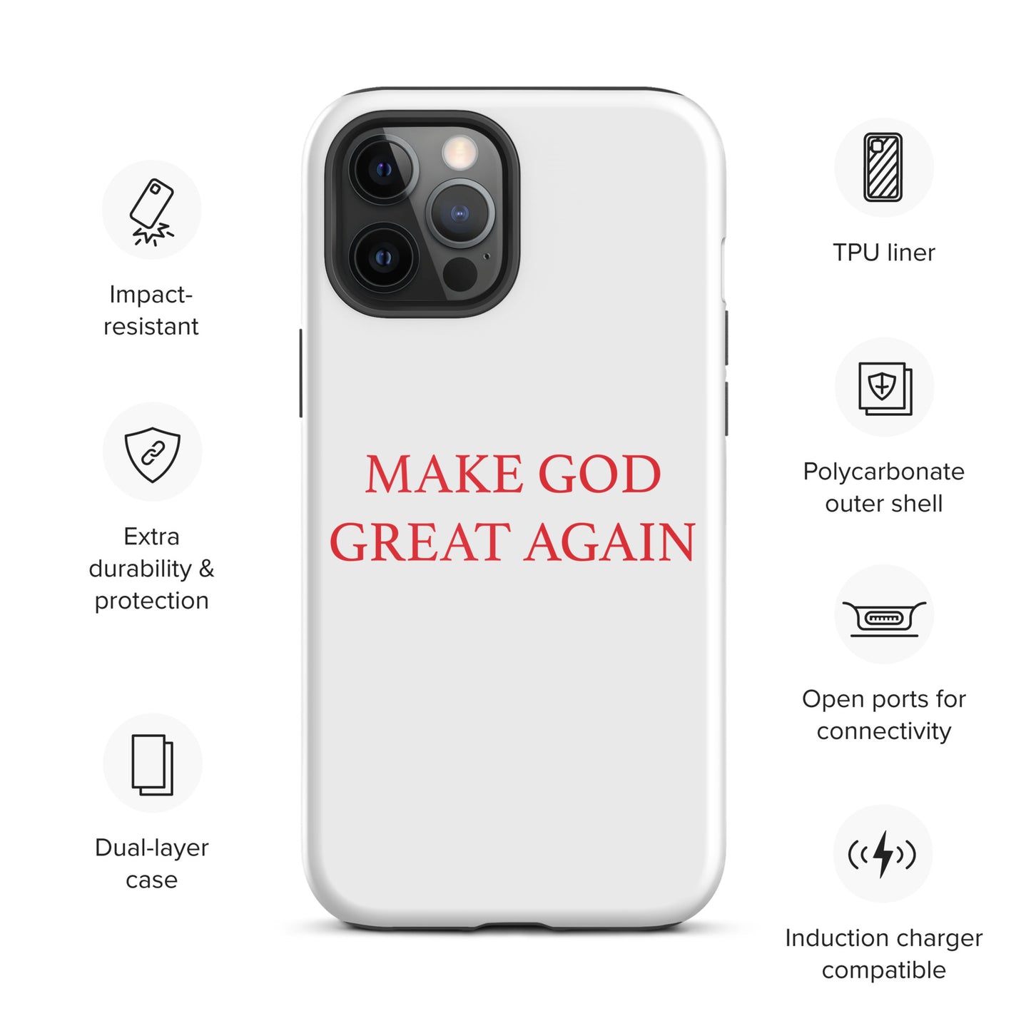 Tough iPhone case