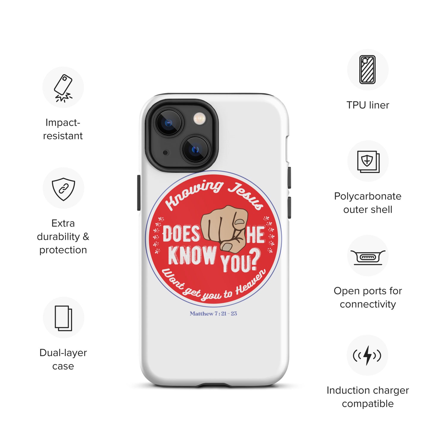 Tough iPhone case