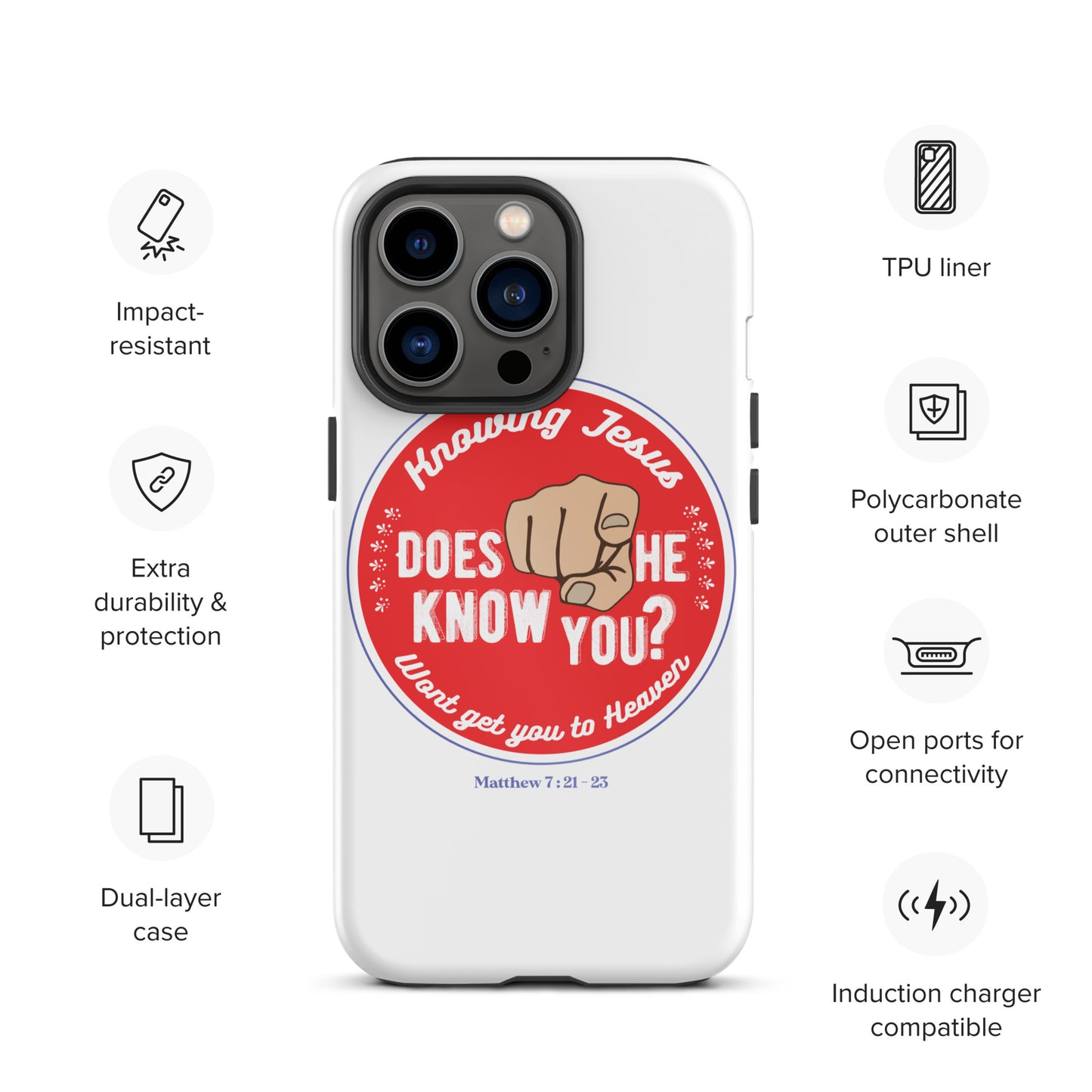 Tough iPhone case