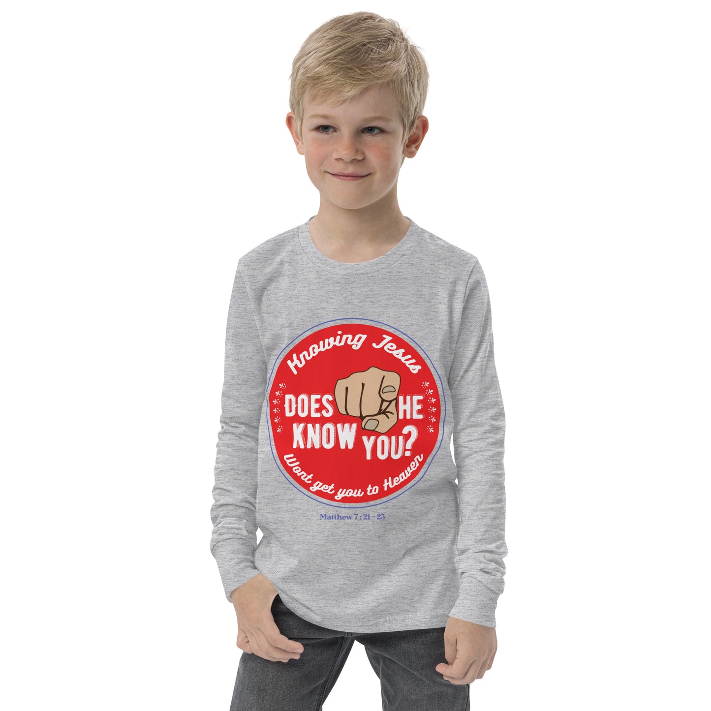 Youth long sleeve tee