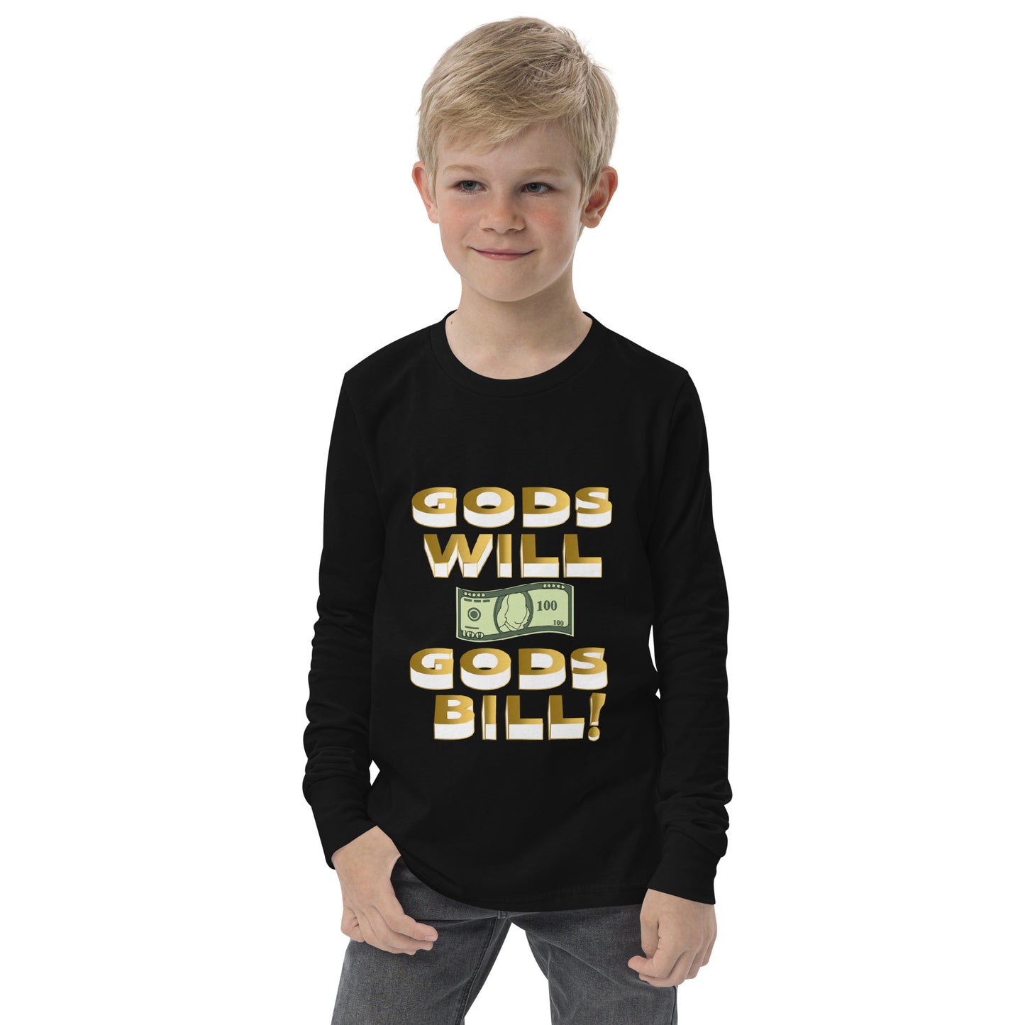 Youth long sleeve tee