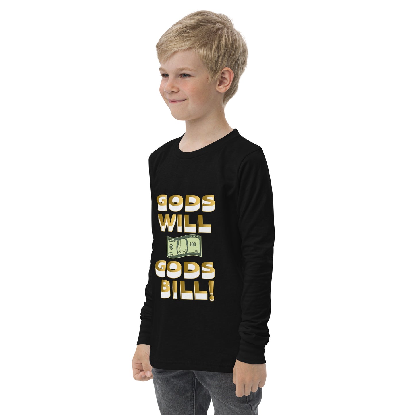 Youth long sleeve tee