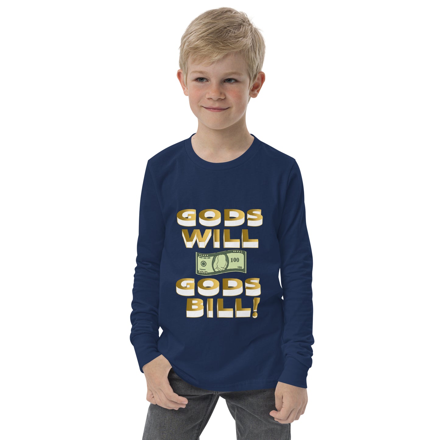 Youth long sleeve tee