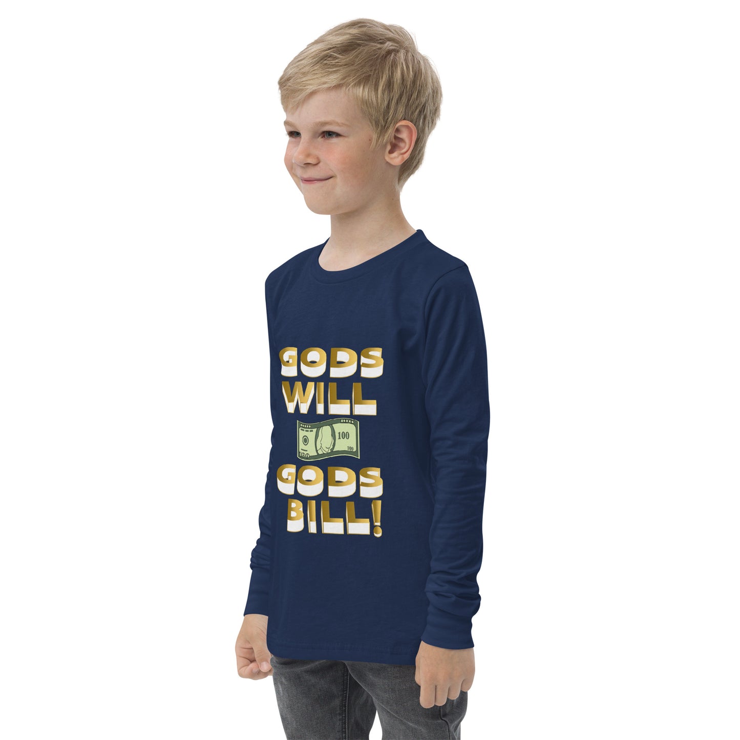 Youth long sleeve tee