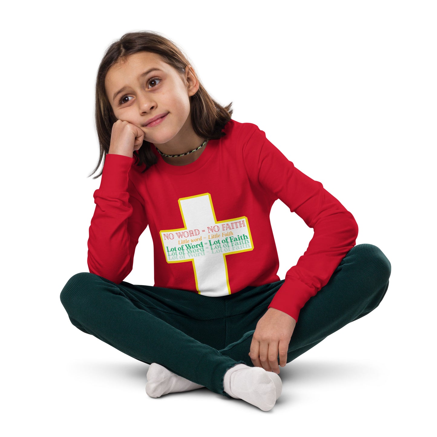 Youth long sleeve tee