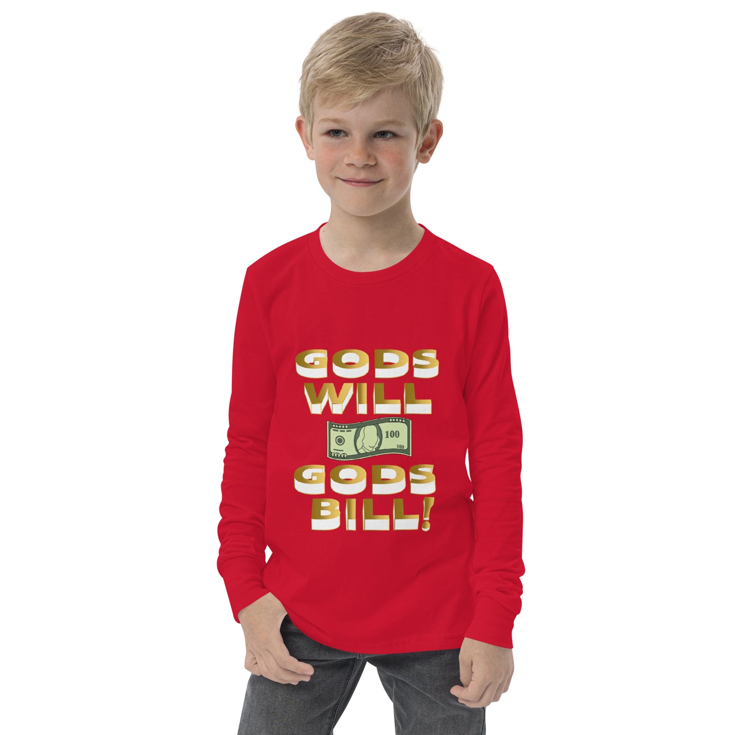 Youth long sleeve tee