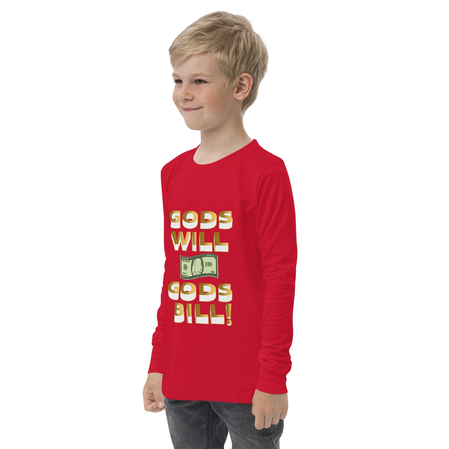 Youth long sleeve tee