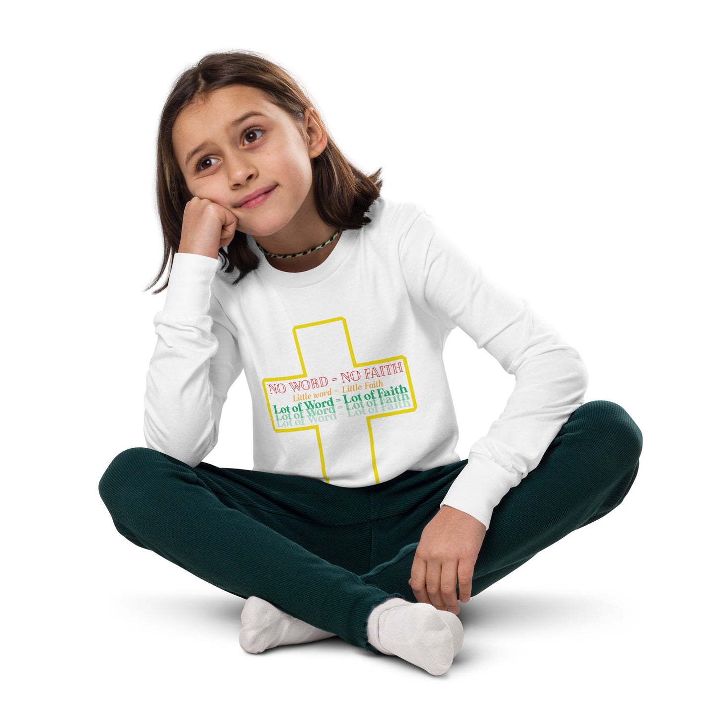Youth long sleeve tee