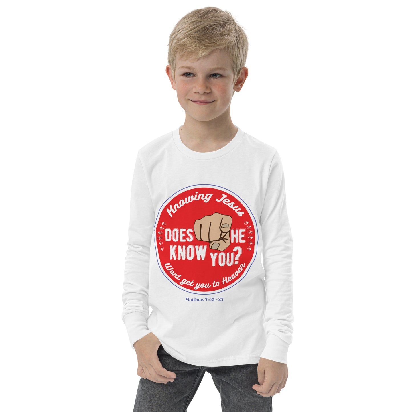 Youth long sleeve tee