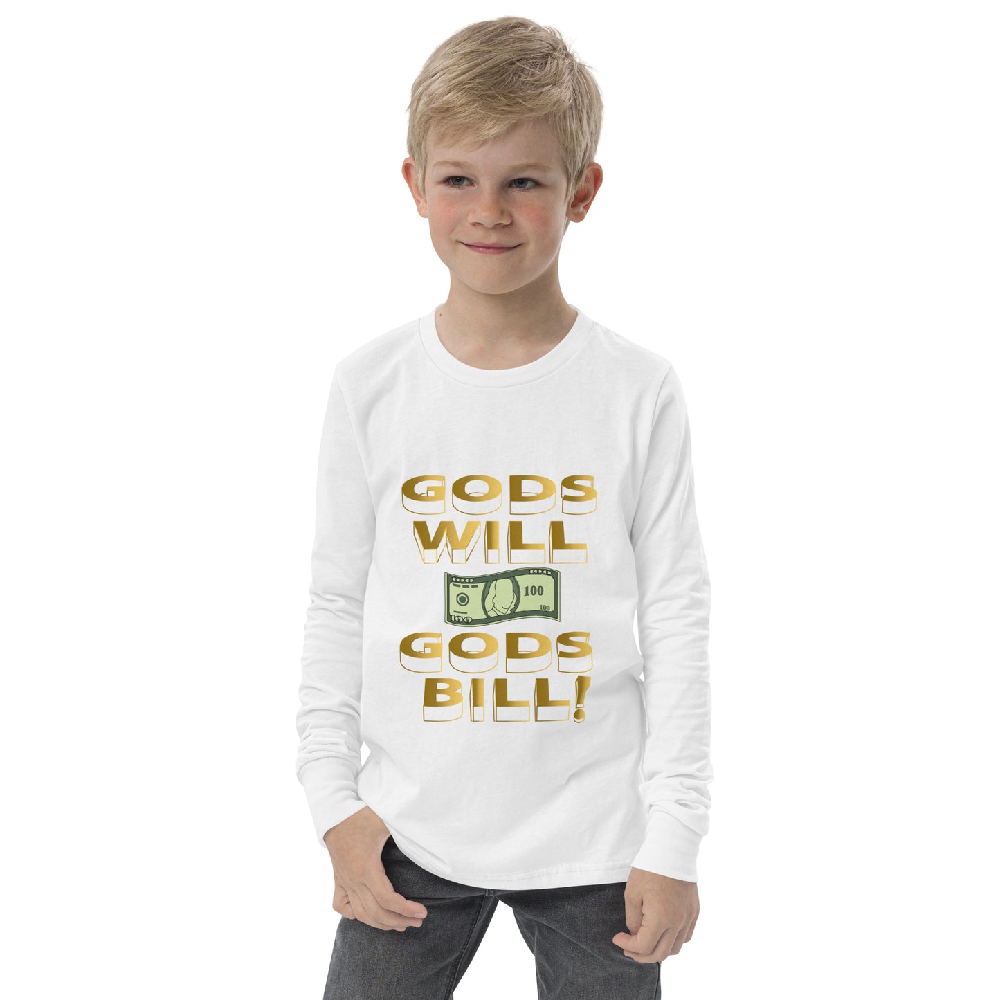 Youth long sleeve tee