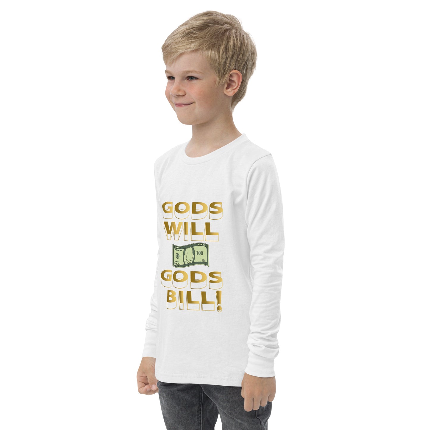 Youth long sleeve tee