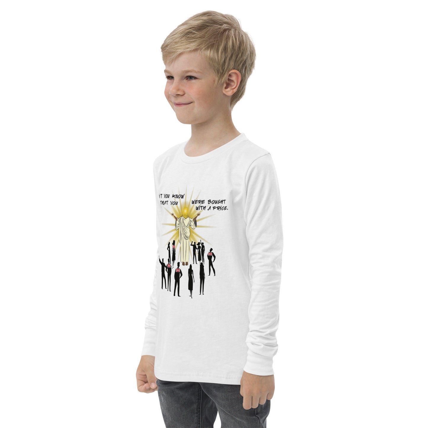 Youth long sleeve tee