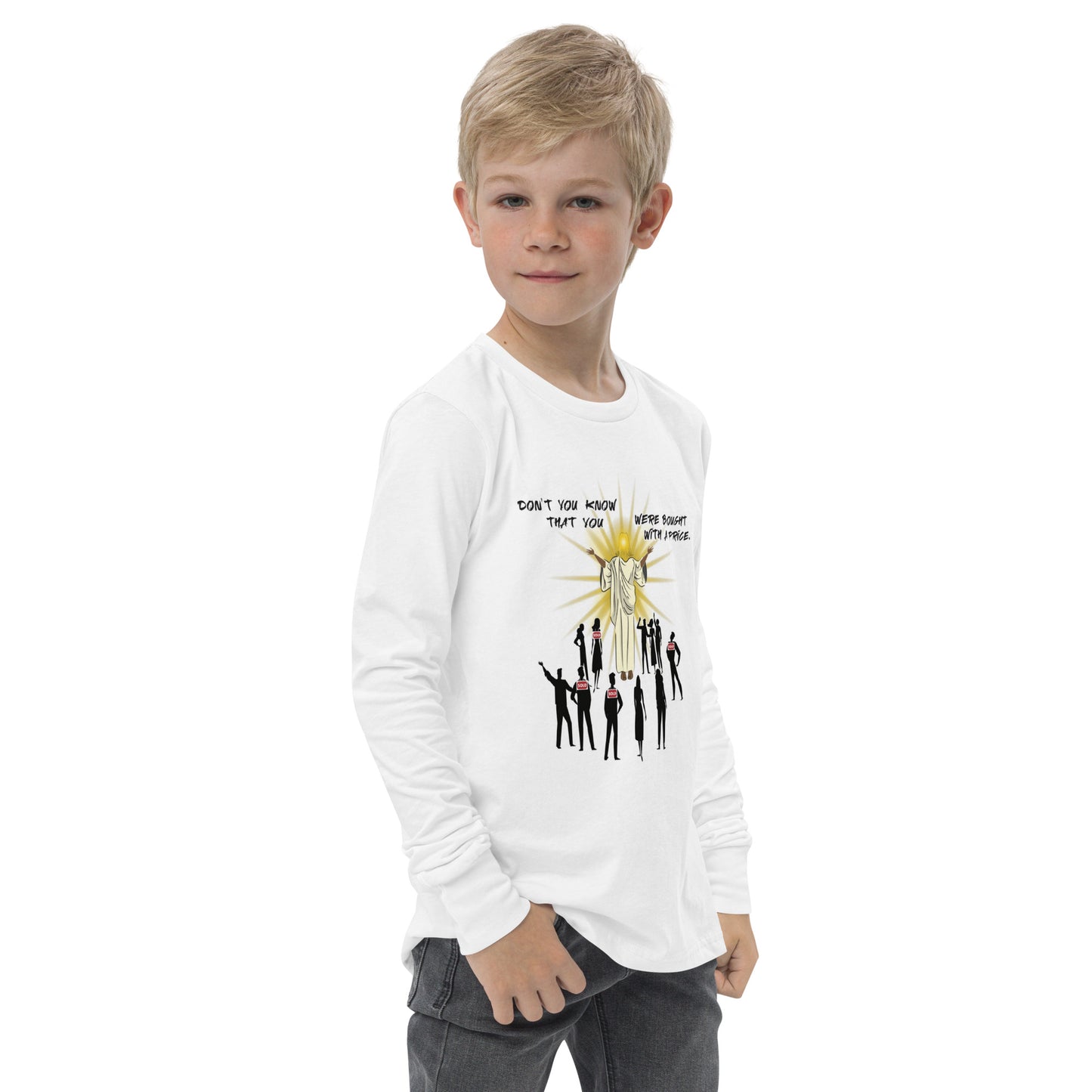 Youth long sleeve tee